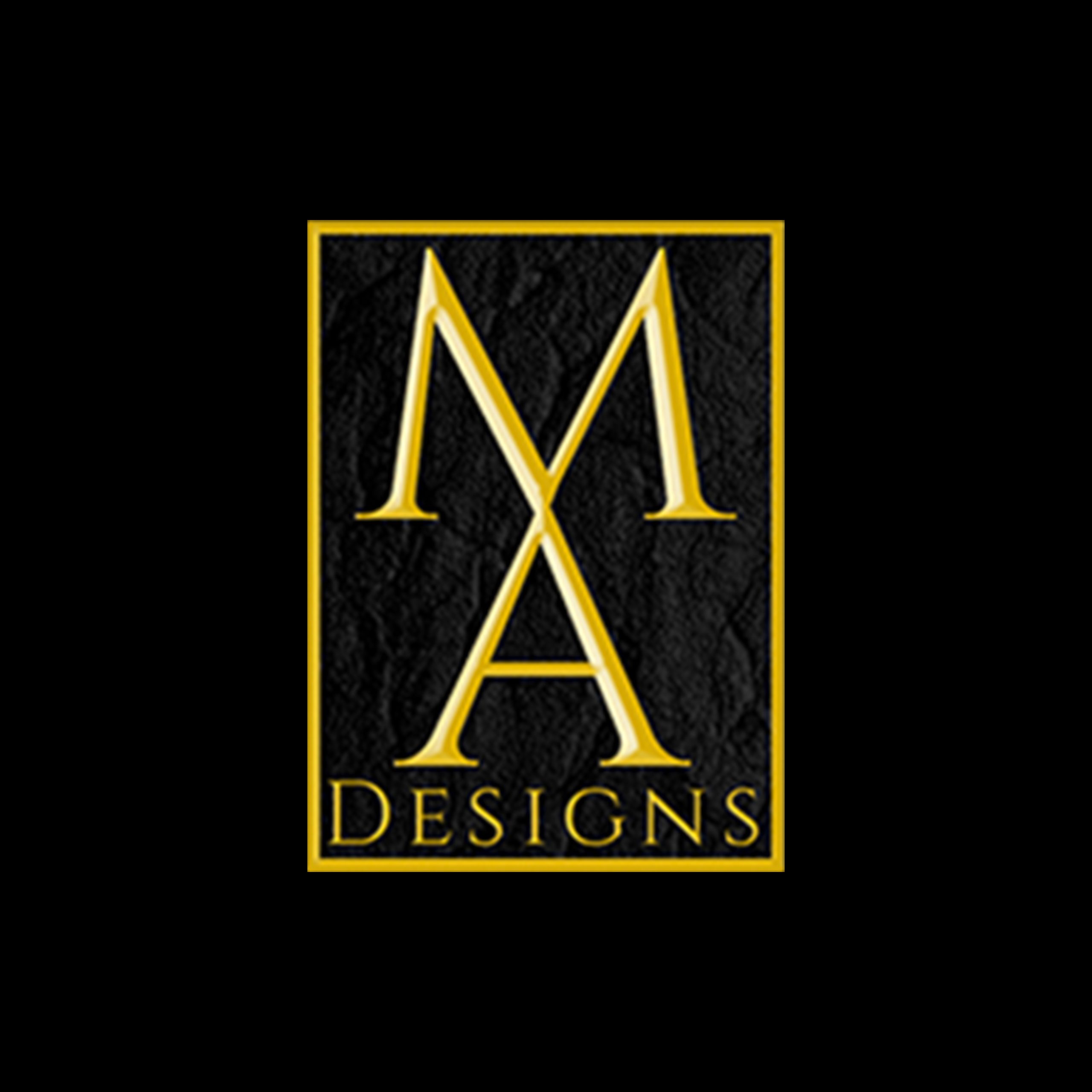 M.A.Designs logo identity concept