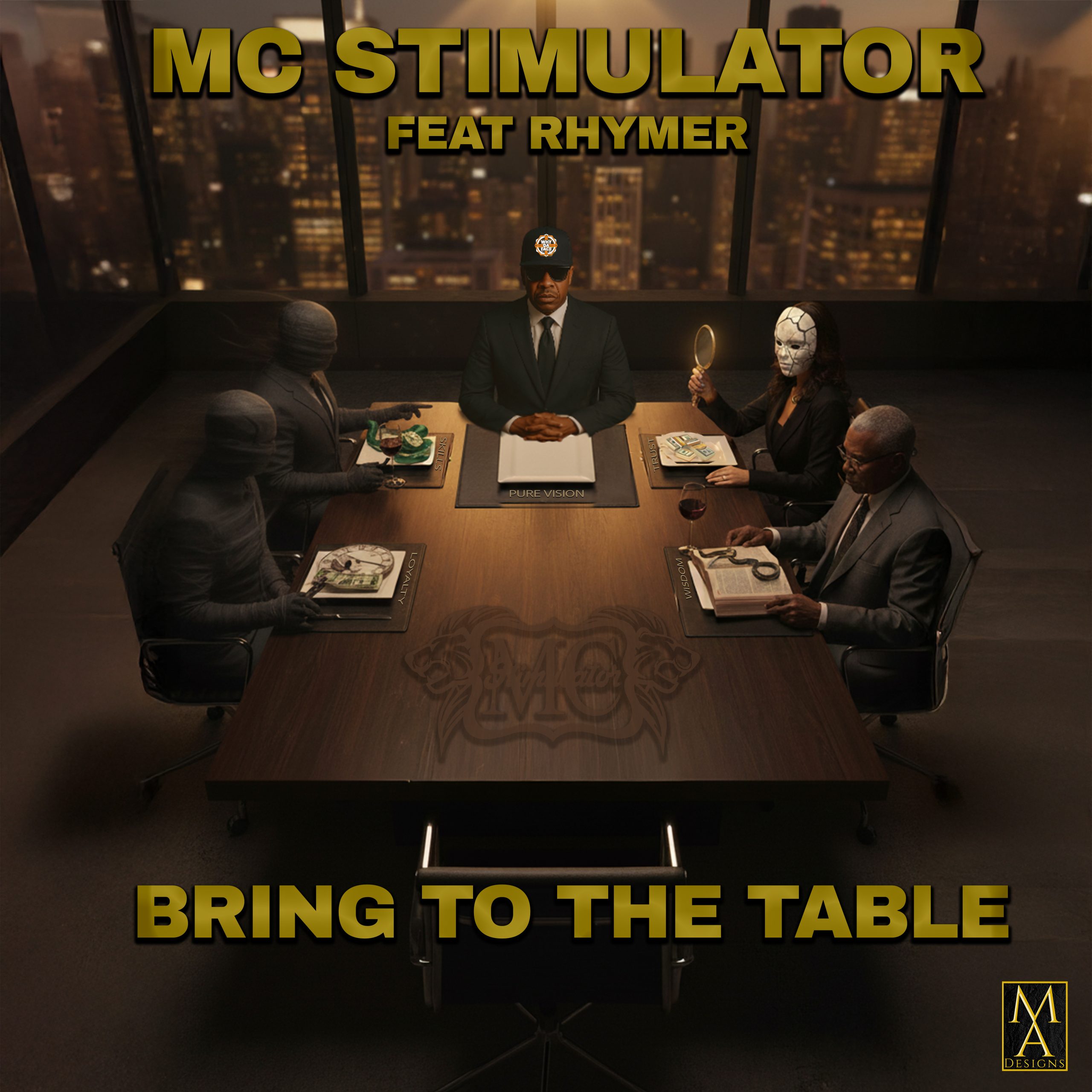 MC Stimulator — Bring to the Table campaign artwork