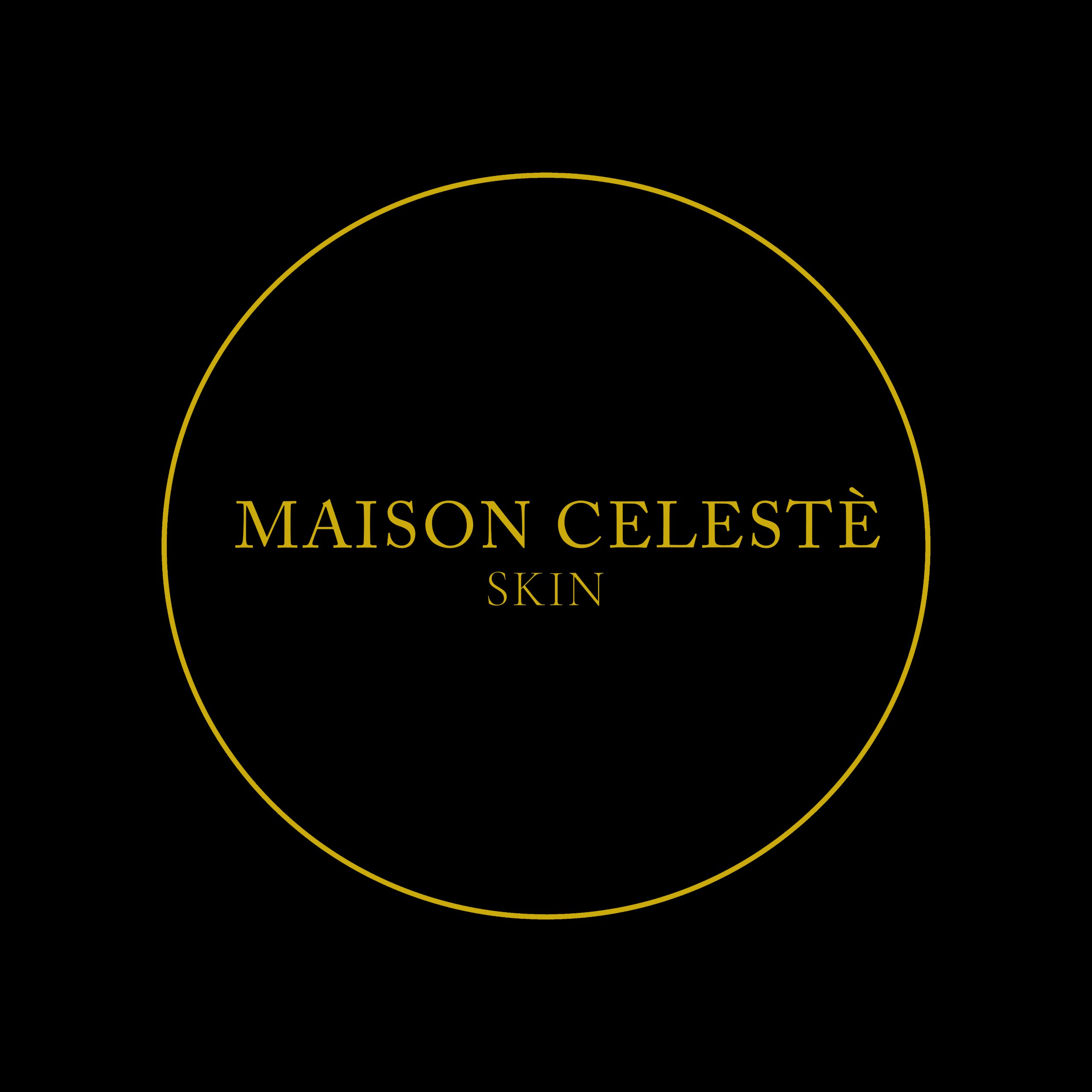 Maison Celeste Skin logo and identity by M.A.Designs Ltd